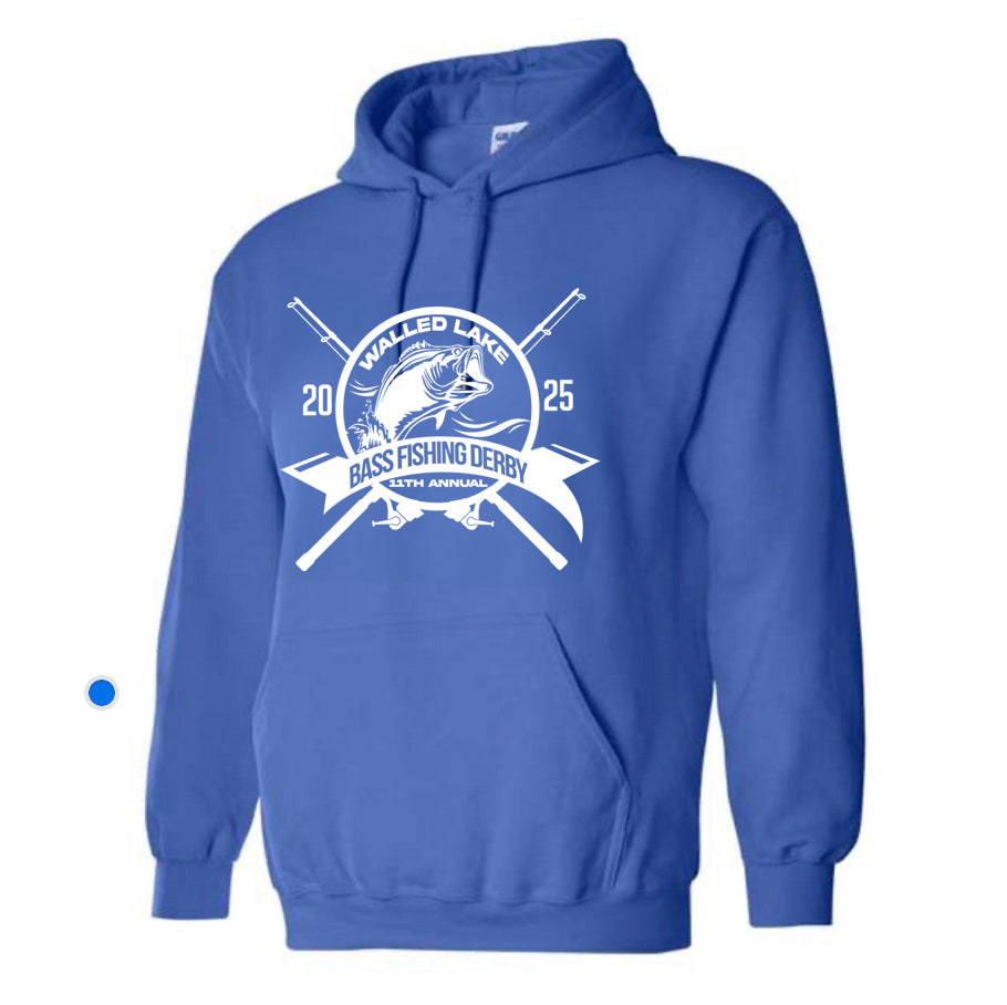 2025 Walled Lake Bass Fishing Derby Sweatshirt
