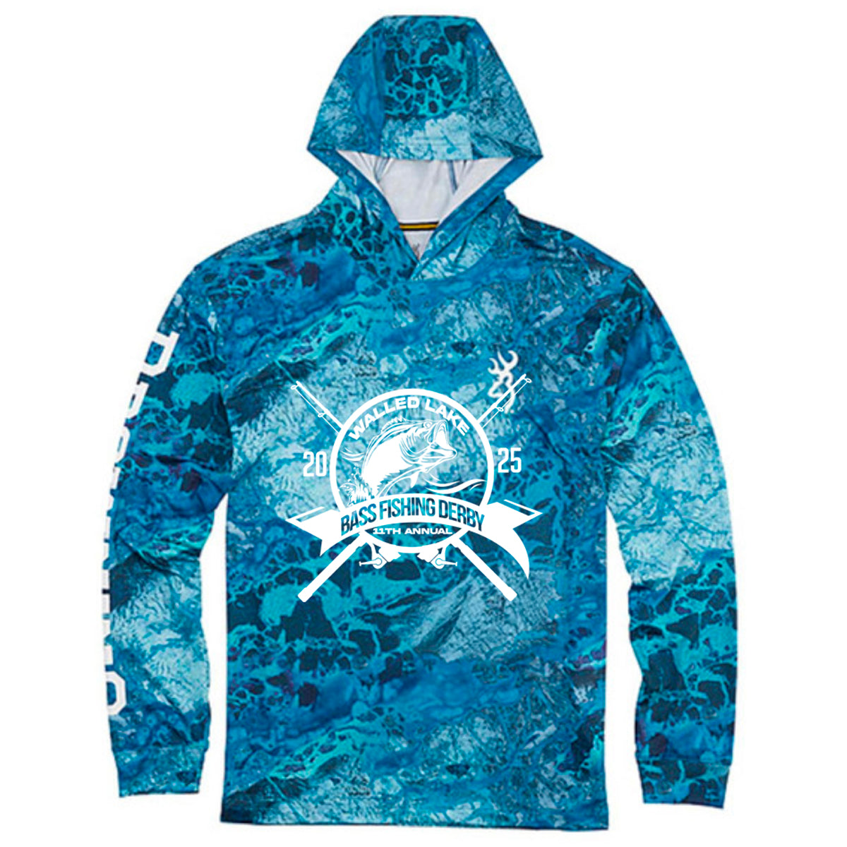 2025 Blue SPF Performance Hoodie