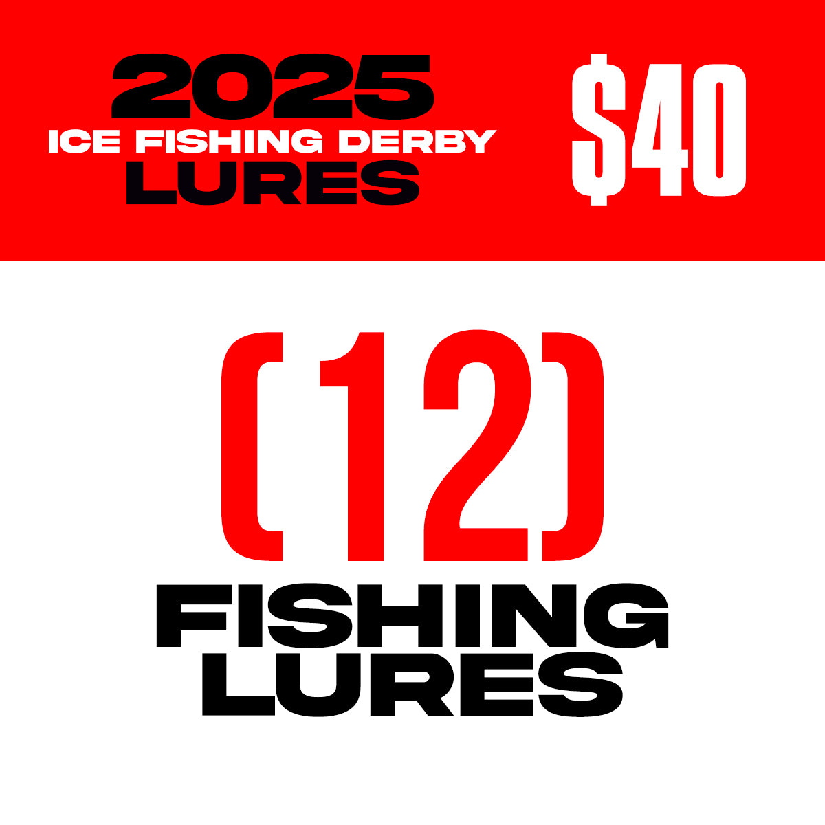 Walled Lake Ice Derby Fishing Lures & Lure Kits